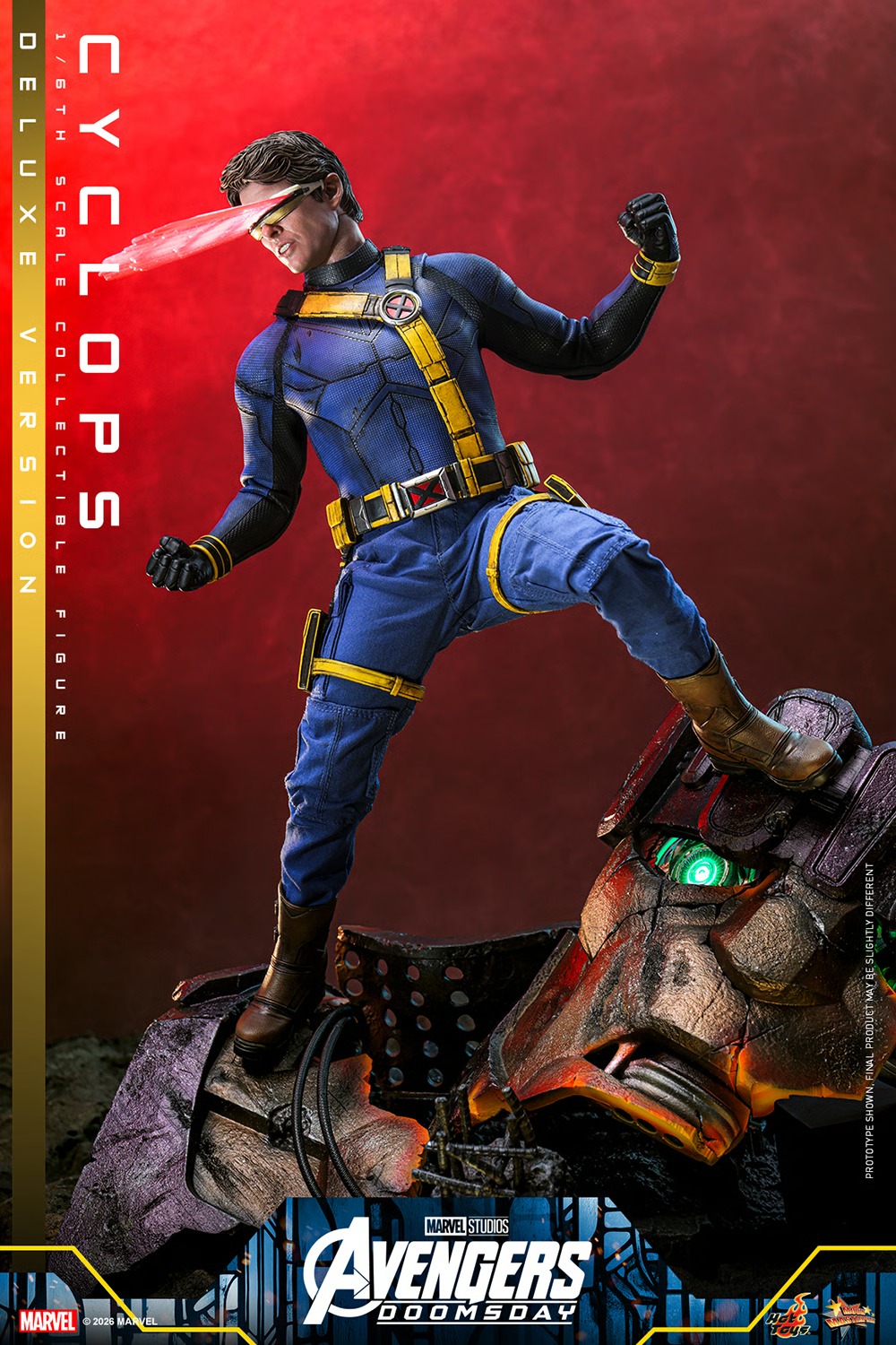 Pre-Order Hot Toys Marvel Avengers Doomsday Cyclops Deluxe Sixth Scale Figure MMS909